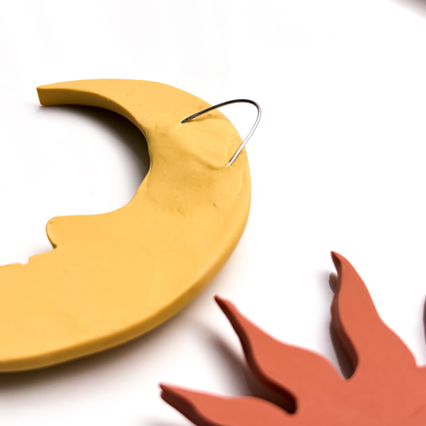 House Earrings • Moon // Sun