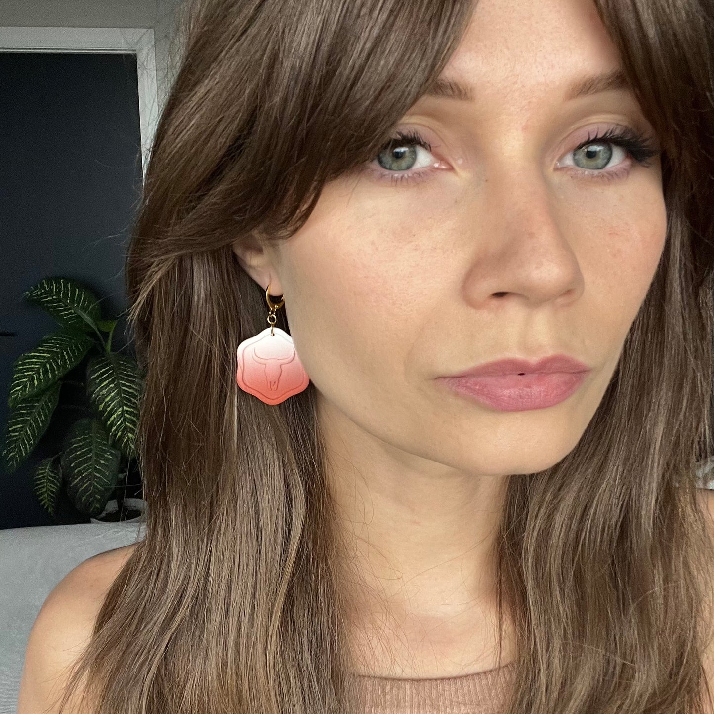 Bull Skull Medallion • Minimalist