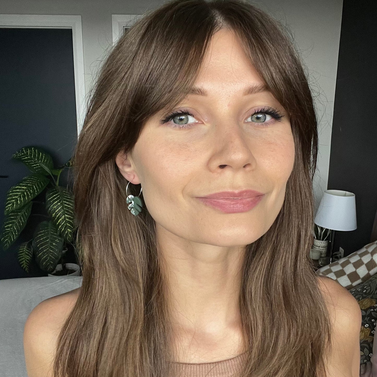 Monstera • Hoop • Variegated