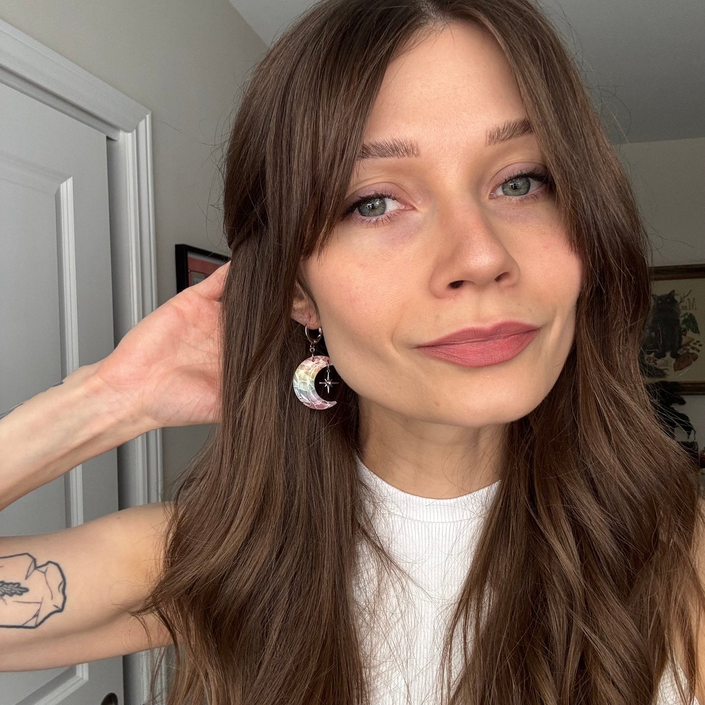 Moons (lg) • Rainbow Marble