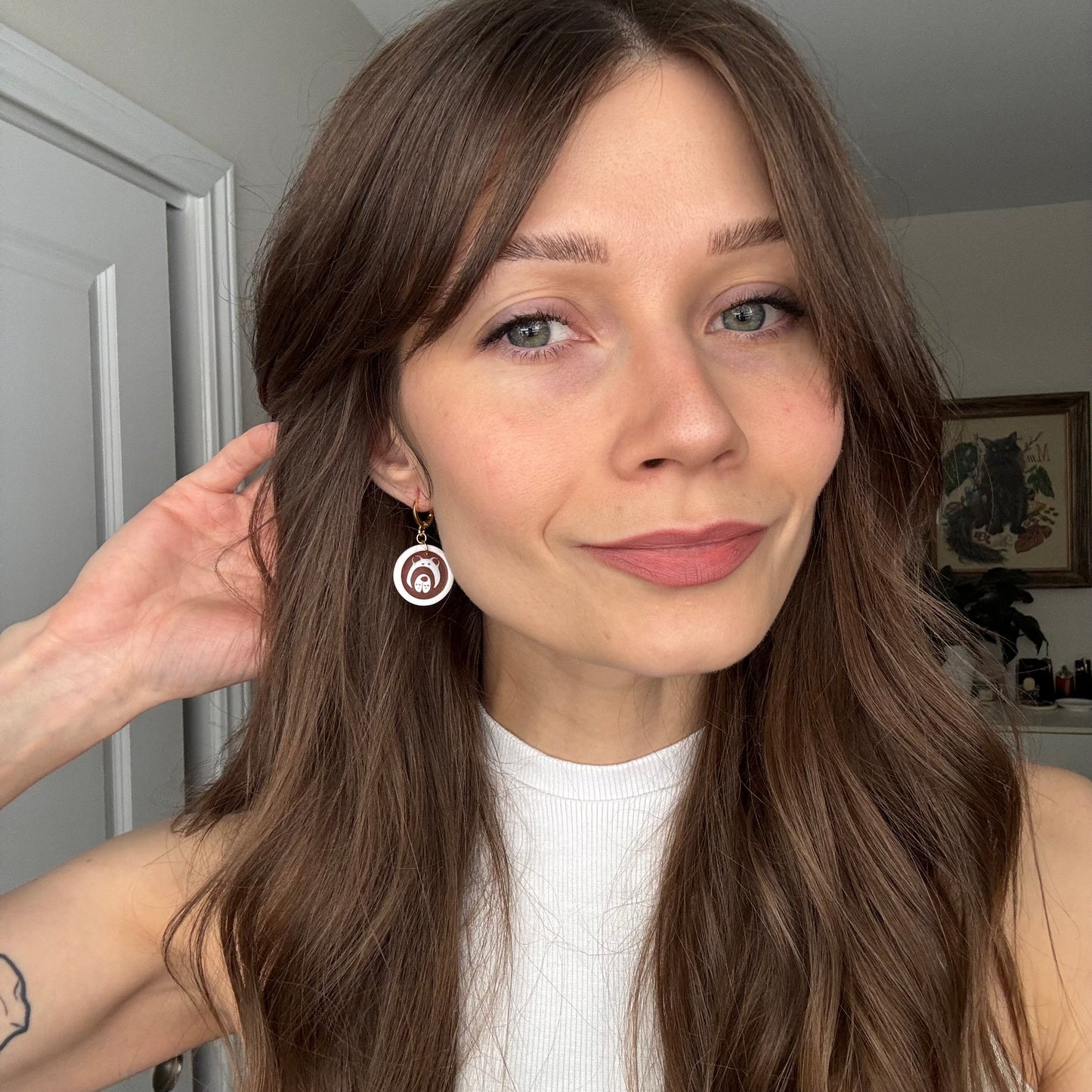 Teddy Bear Mocha • Dangle