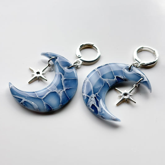 Moons • Sparkle • Blue