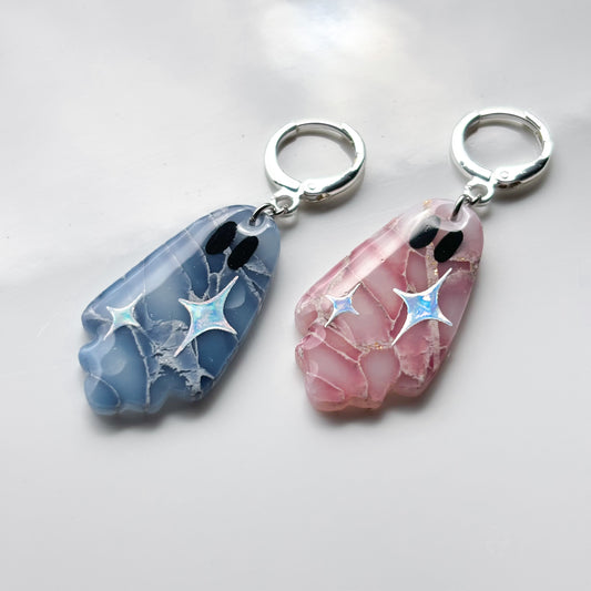 Ghosties • Blue & Pink