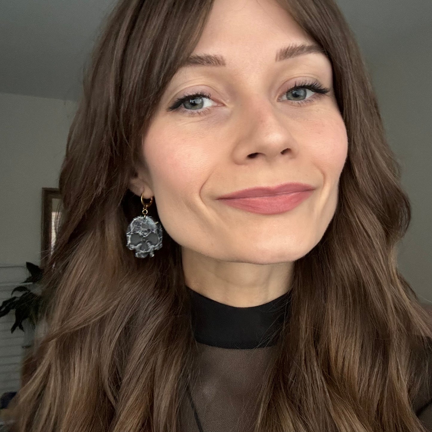 Skulls • Black & Gold Marble