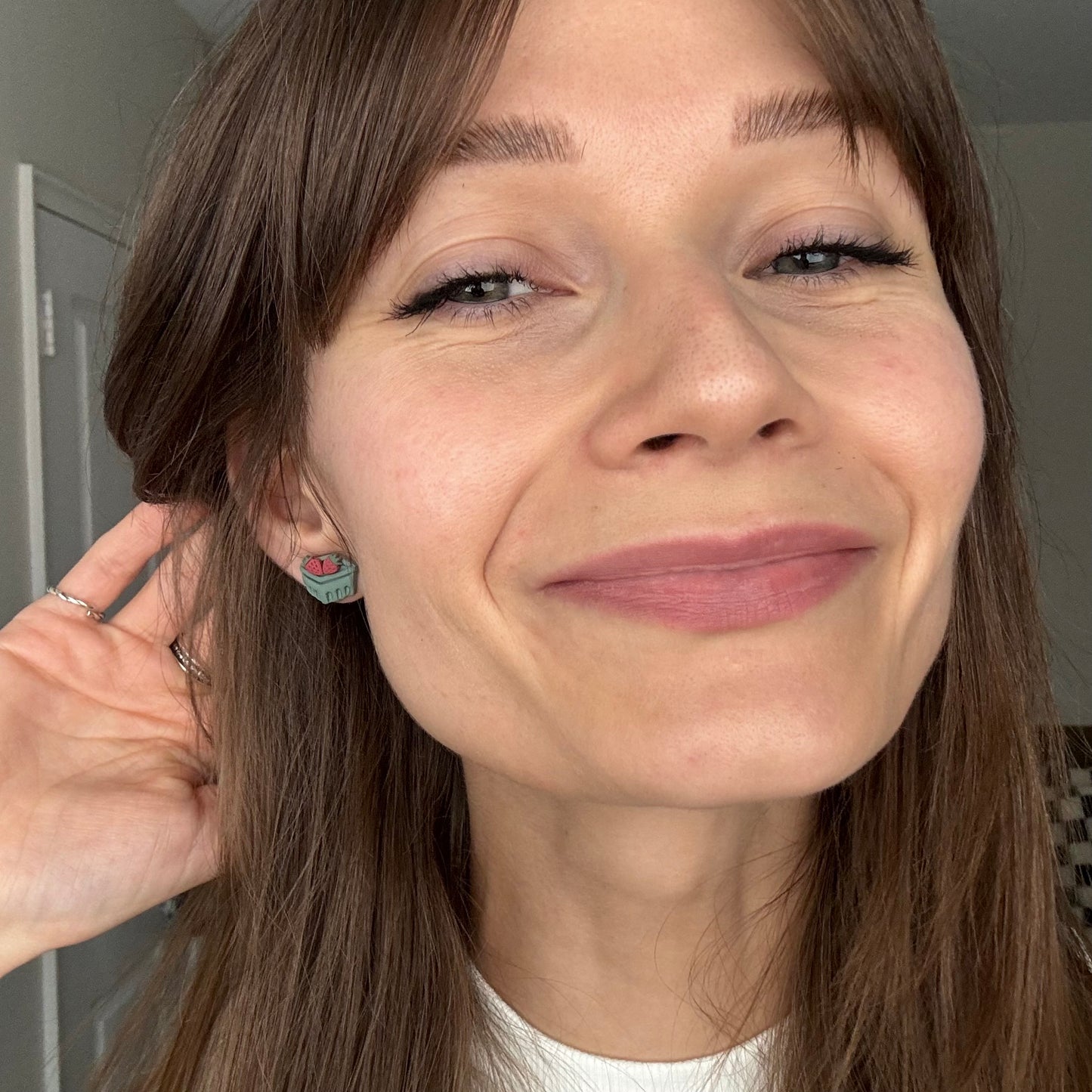 Strawberry Pint Studs