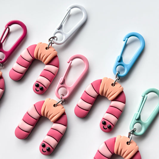 BAG CHARMS • Would You Still Love Me If I Was A Worm
