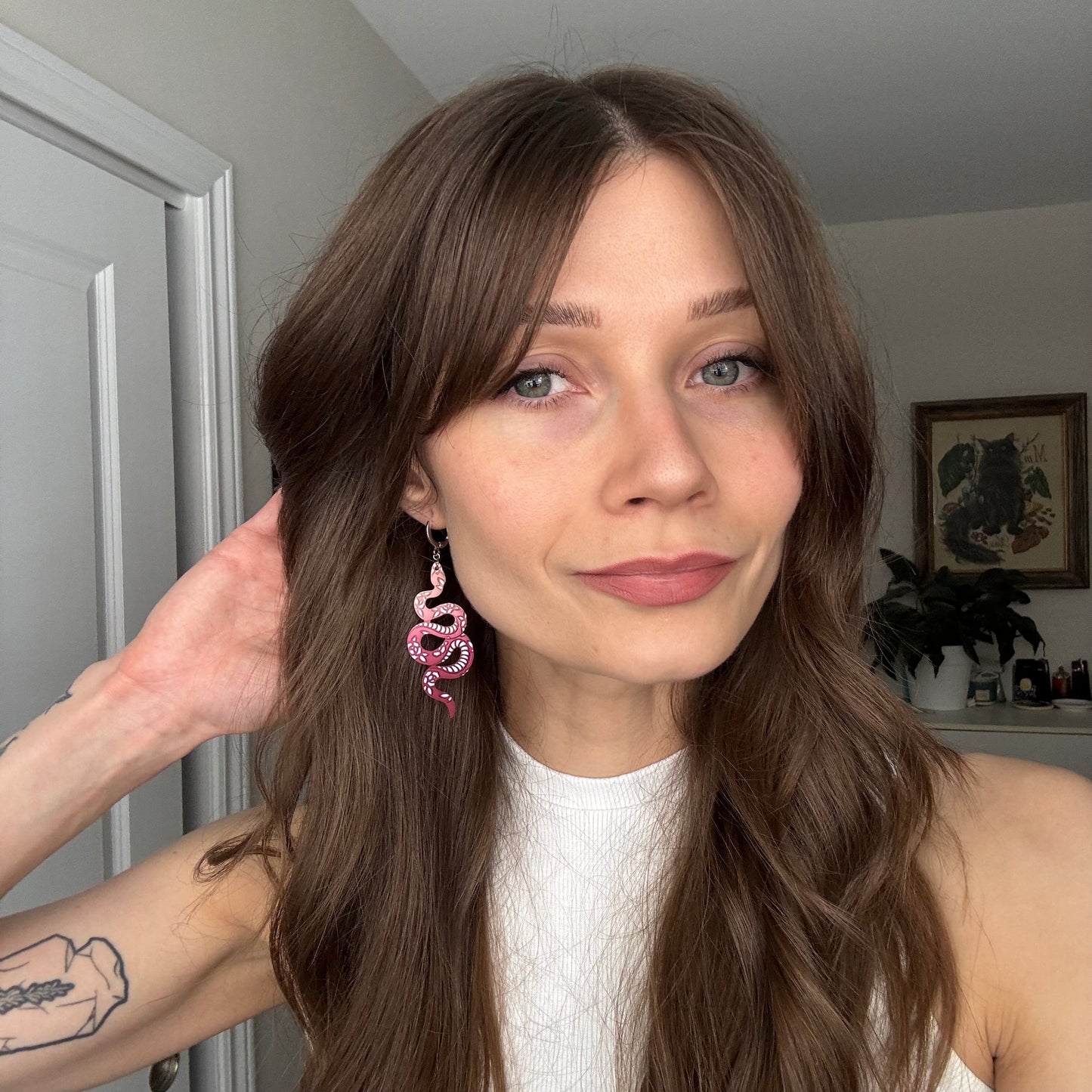 Floral Snakes • Pink Ombre