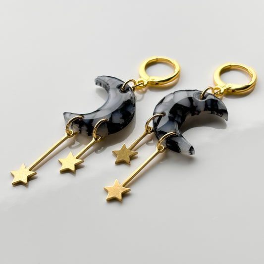 Mini Moons & Stars • Spooky Marble