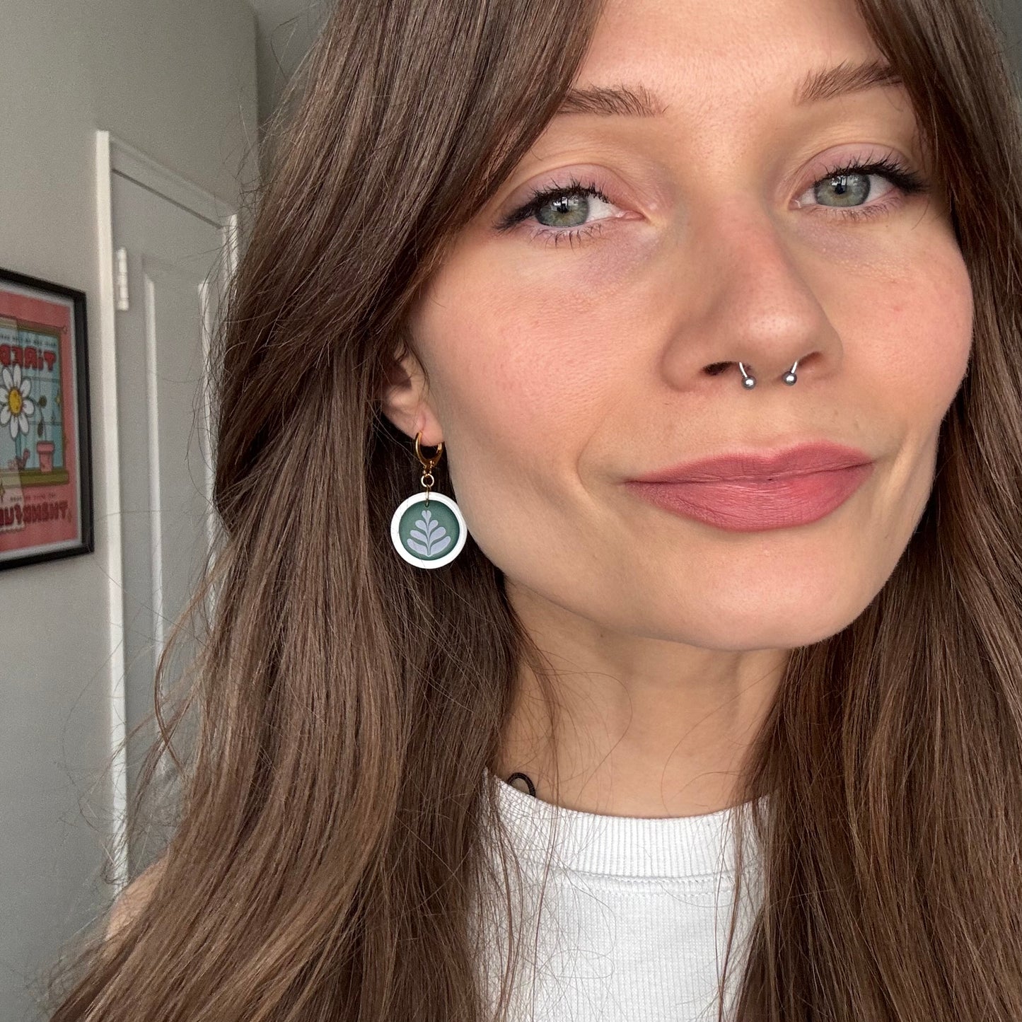 Lavender Matcha Latte • Dangle