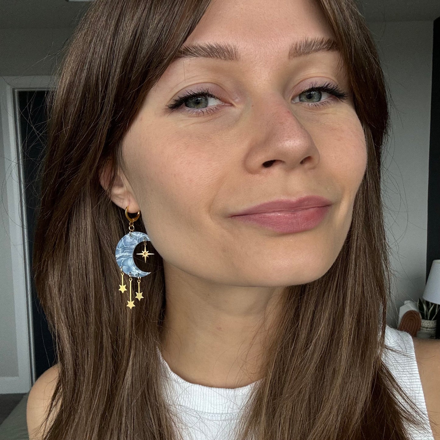 Moons & Stars • Blue