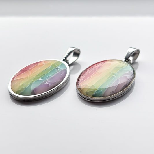 Pendants • Rainbow Marble