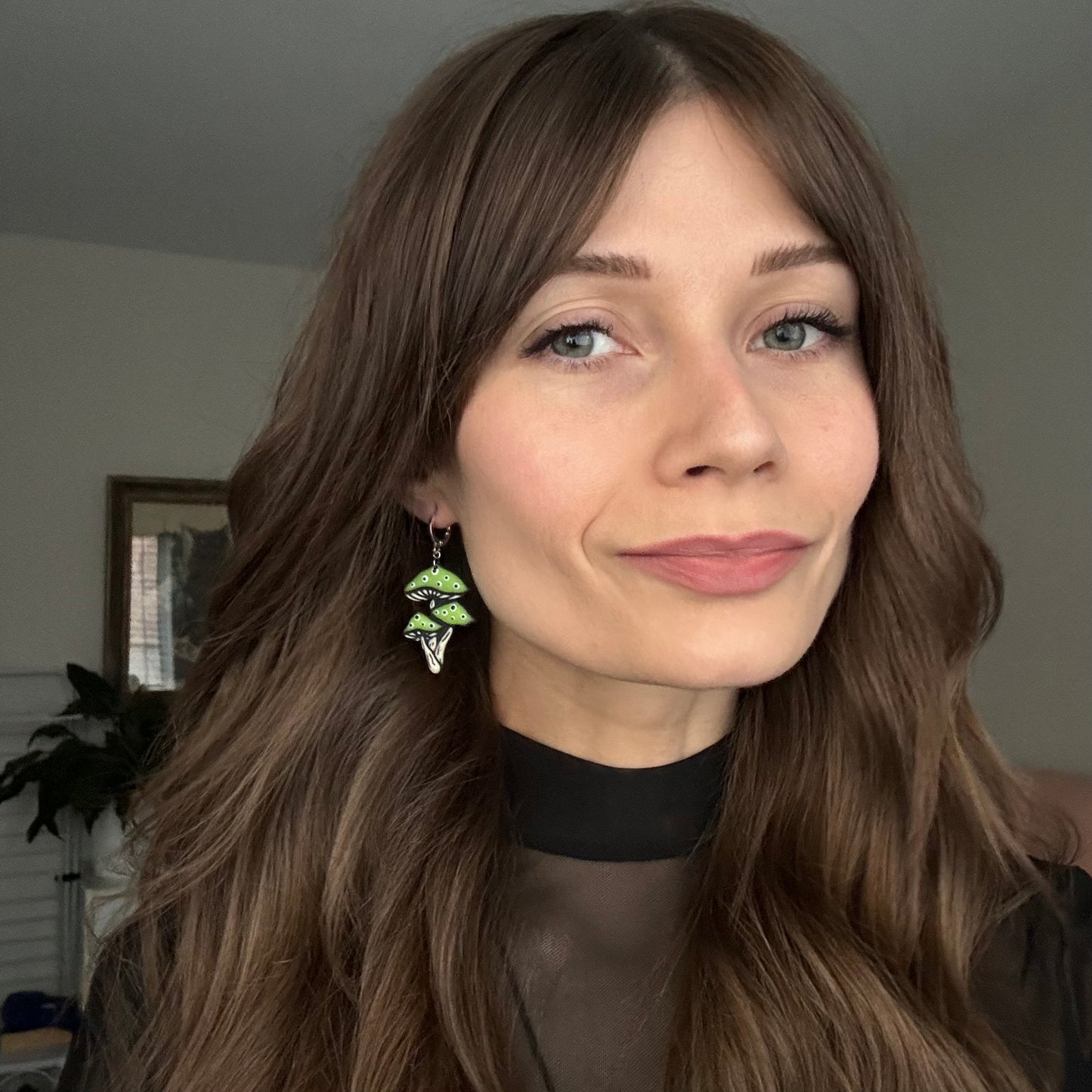 Mushroom Trio • Googly Green