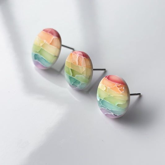 Elaine (med/sm) • Rainbow Marble