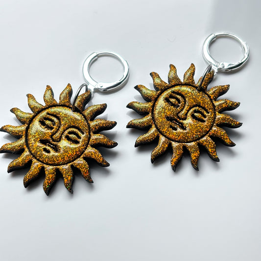 Sun Faces • Holo Glitter