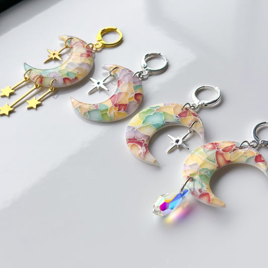 Moons (large) • Stained Glass