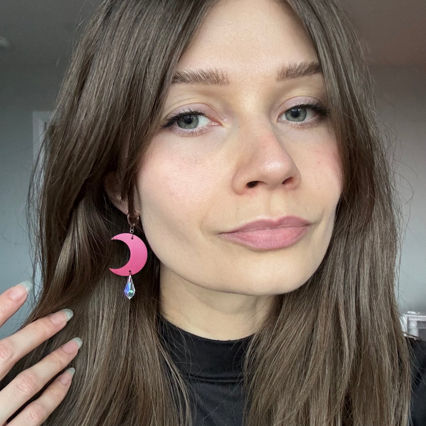 Moons • Pink Ombre