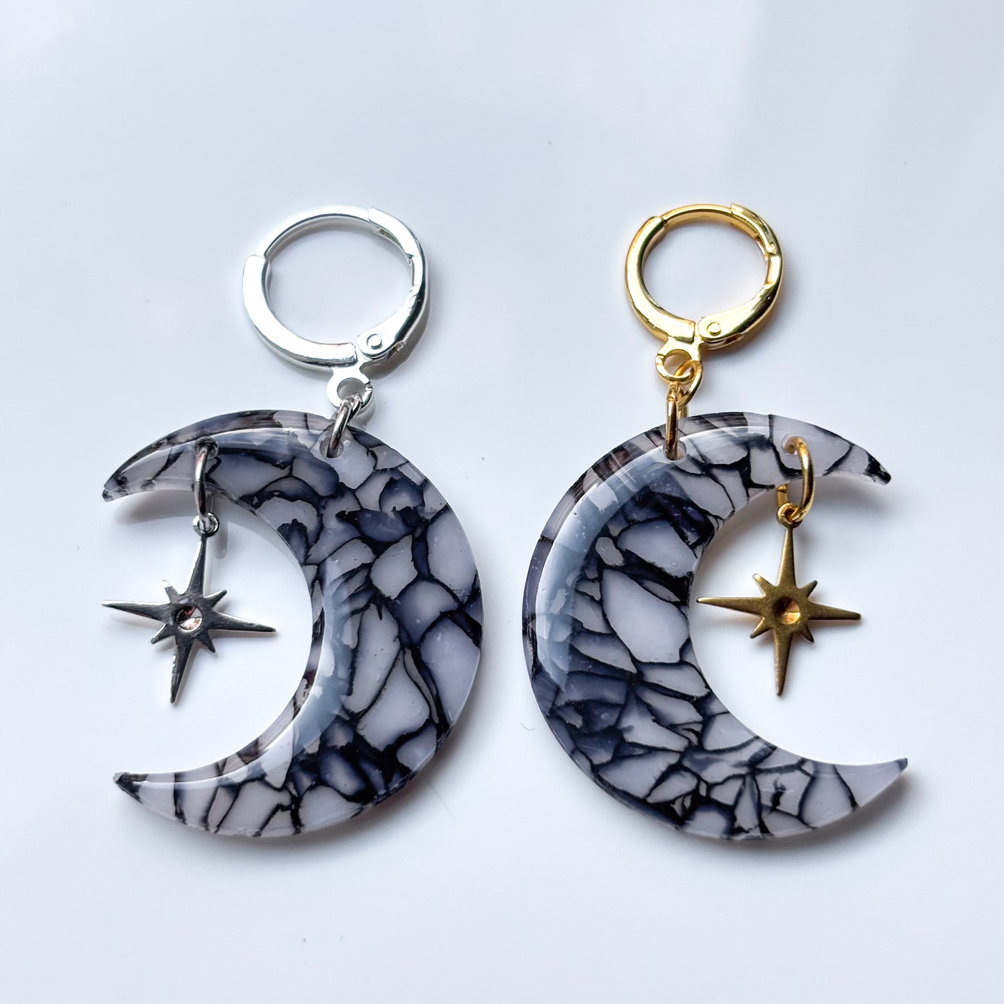 Moons (lg) • Spooky Marble • Sparkle