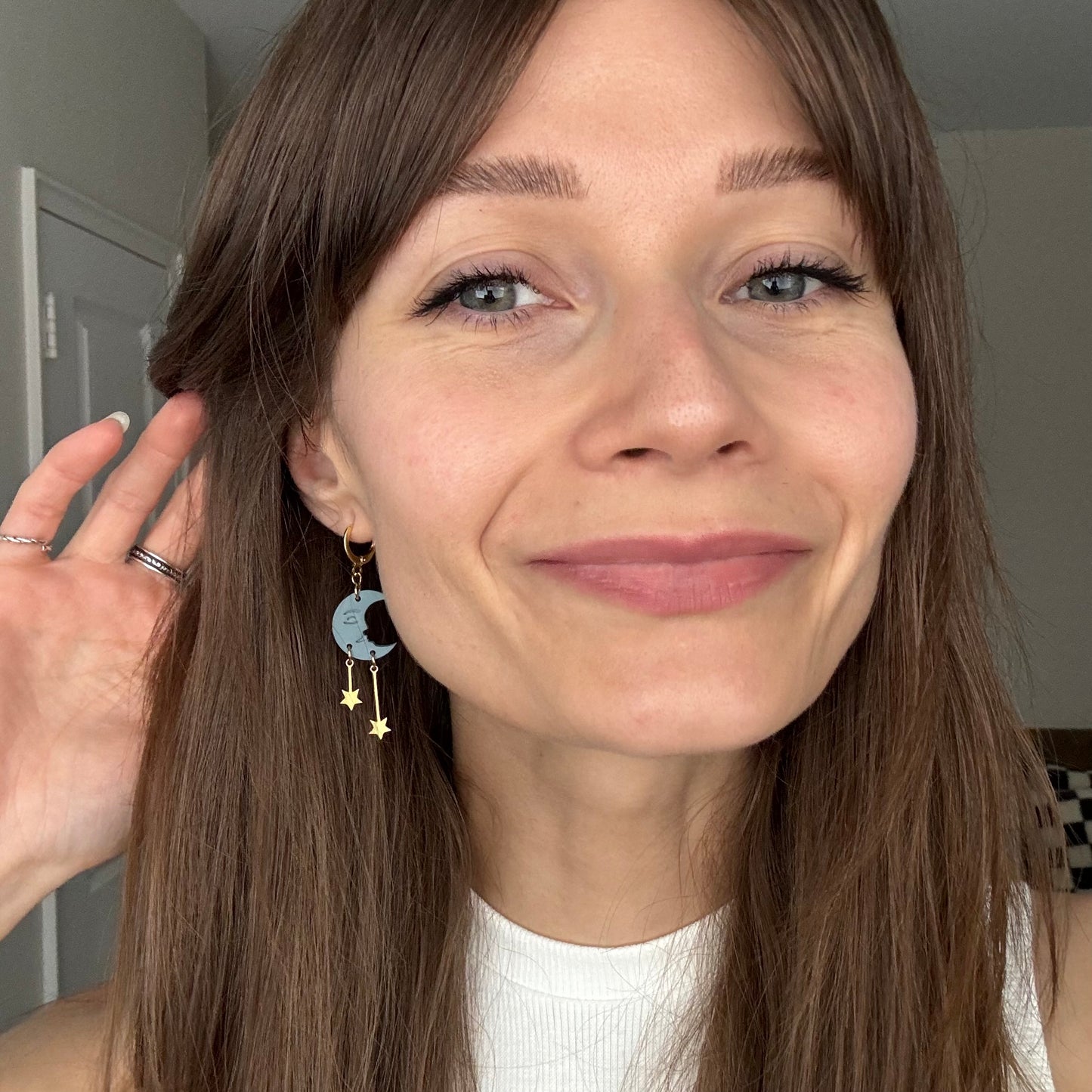 Mini Moons & Stars • Blue Moon Faces