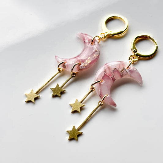 Mini Moons & Stars • Pink