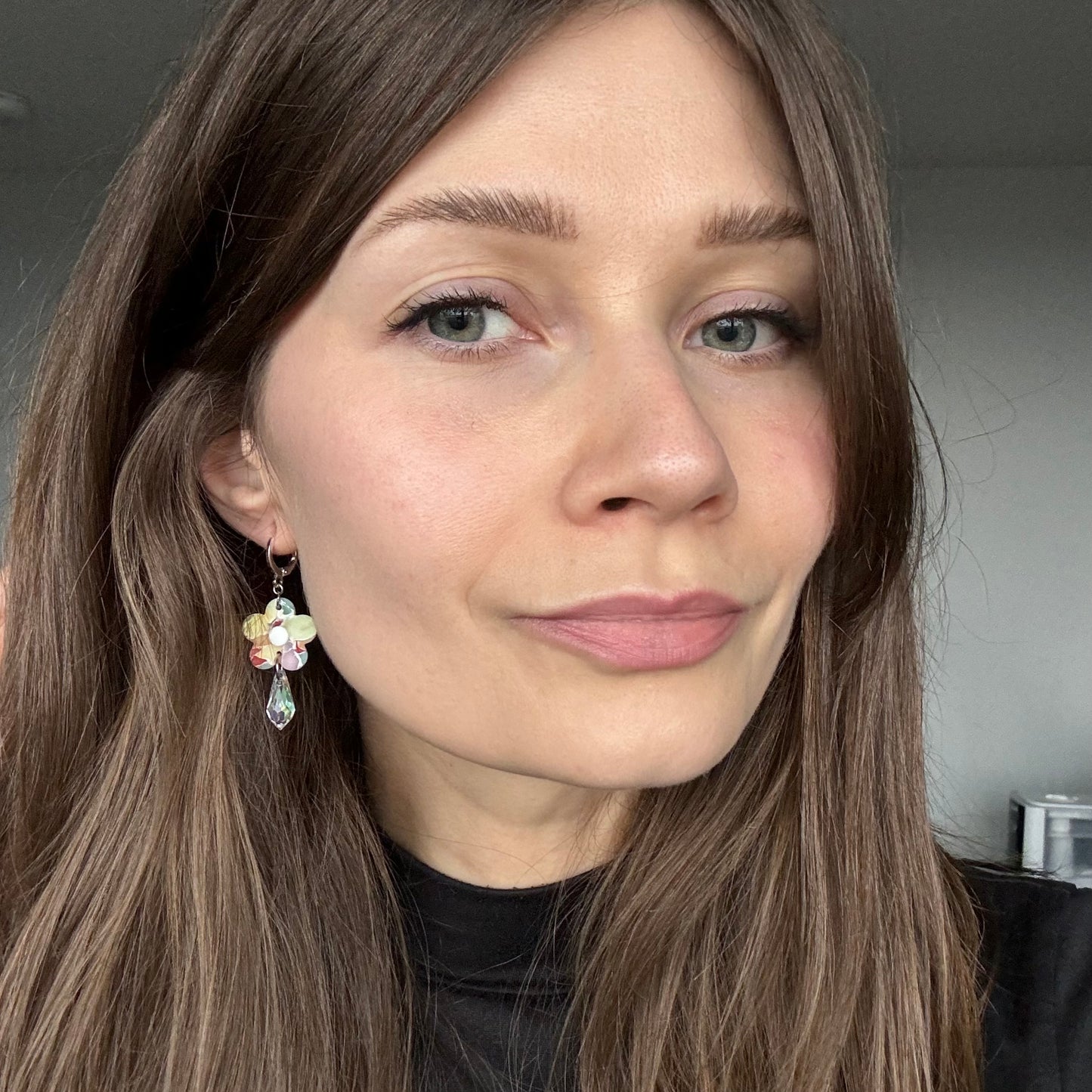 Floral Dangles • Stained Glass