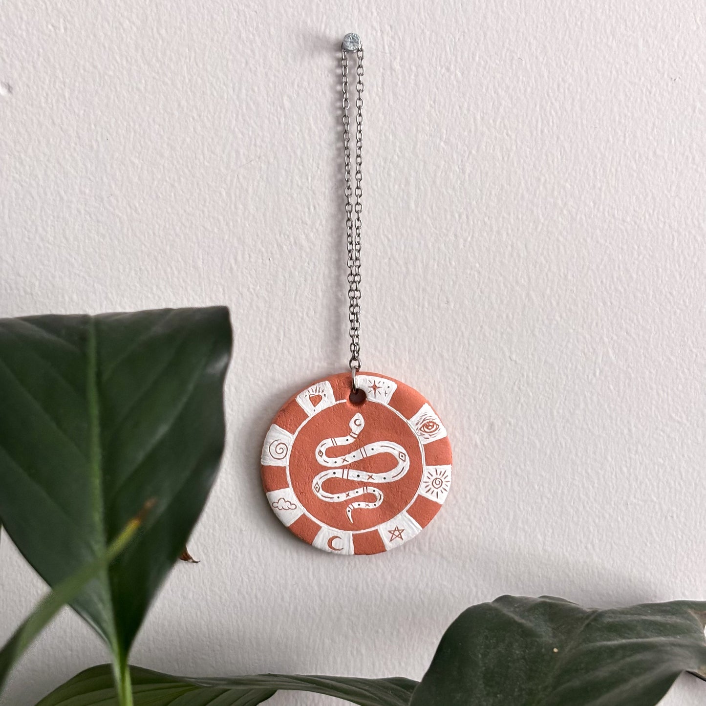 Snake Medallion • Wall Art • Circle