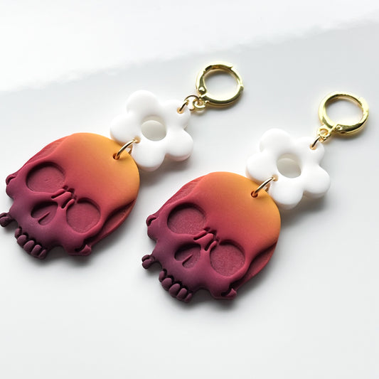 Floral Skull • Sunset