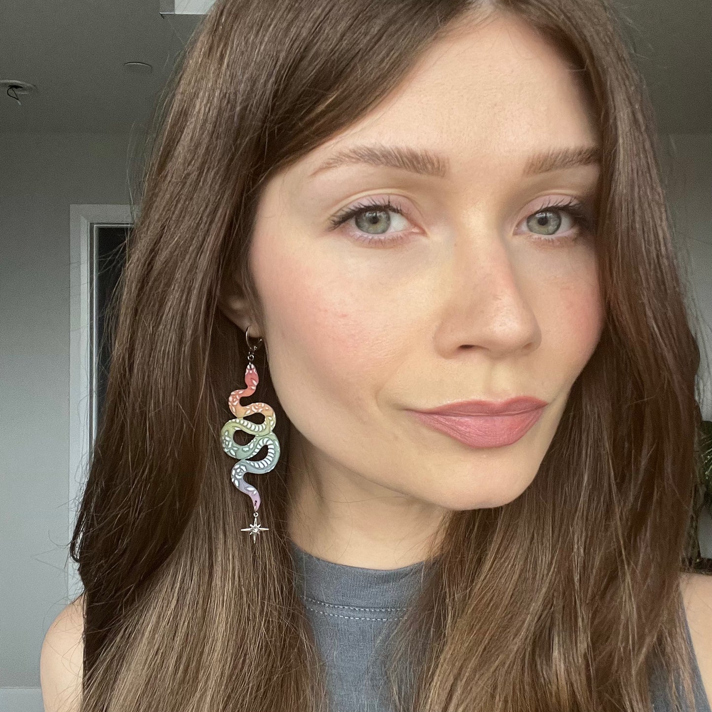 Floral Snake • Rainbow • Sparkle