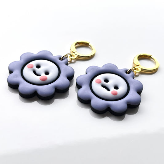 The Castle Rose Collab • Earrings (Med) • Huggies