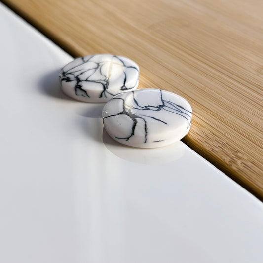 Elaine • Large • White Marble