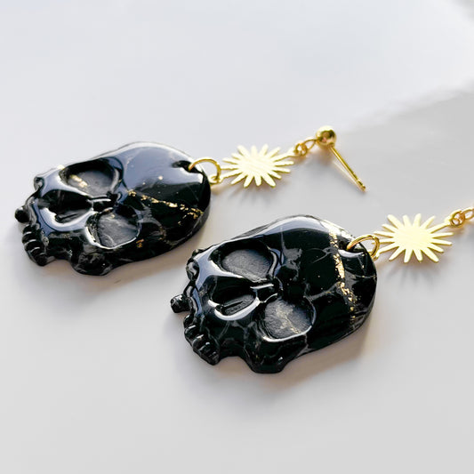 Skulls • Black Marble • Starburst