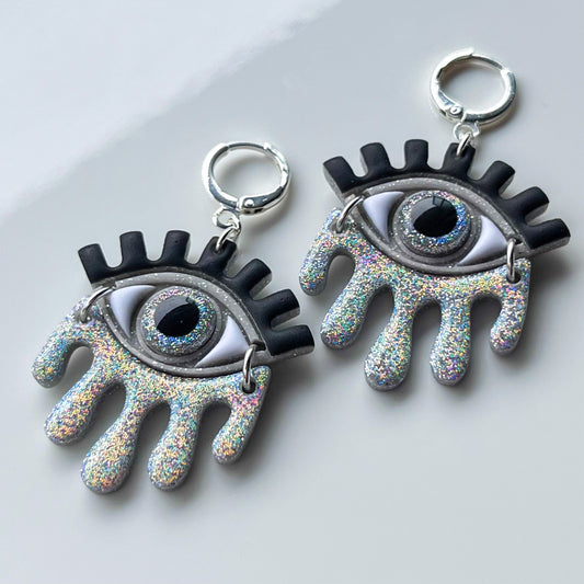 Natalie • Holo-Glitter + Grey