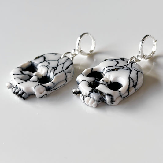 Skulls • White Marble