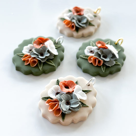 Bouquet Pendant • *Chain Not Included*