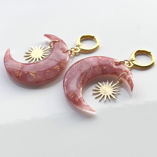 Moons • Starburst • Rose Quartz