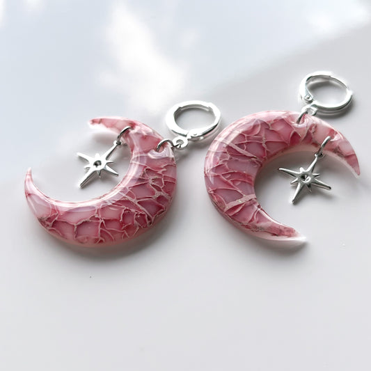 Moons • Rose Quartz • Sparkle