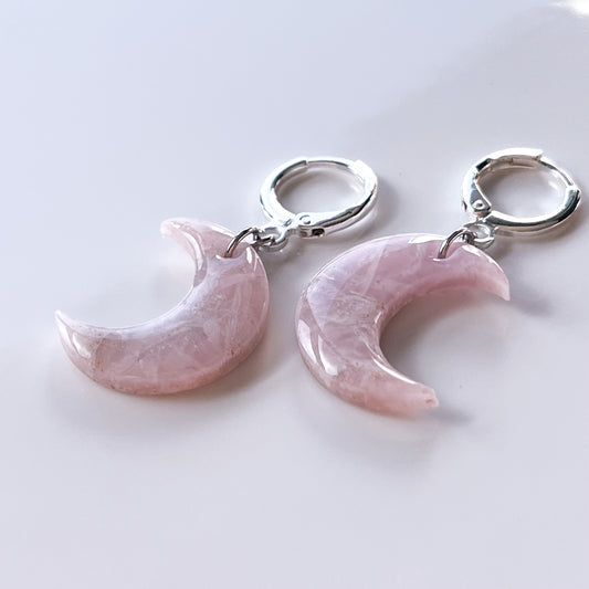 Mini Moons • Pink Moonstone