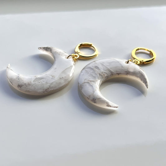 Moons • White + Gold