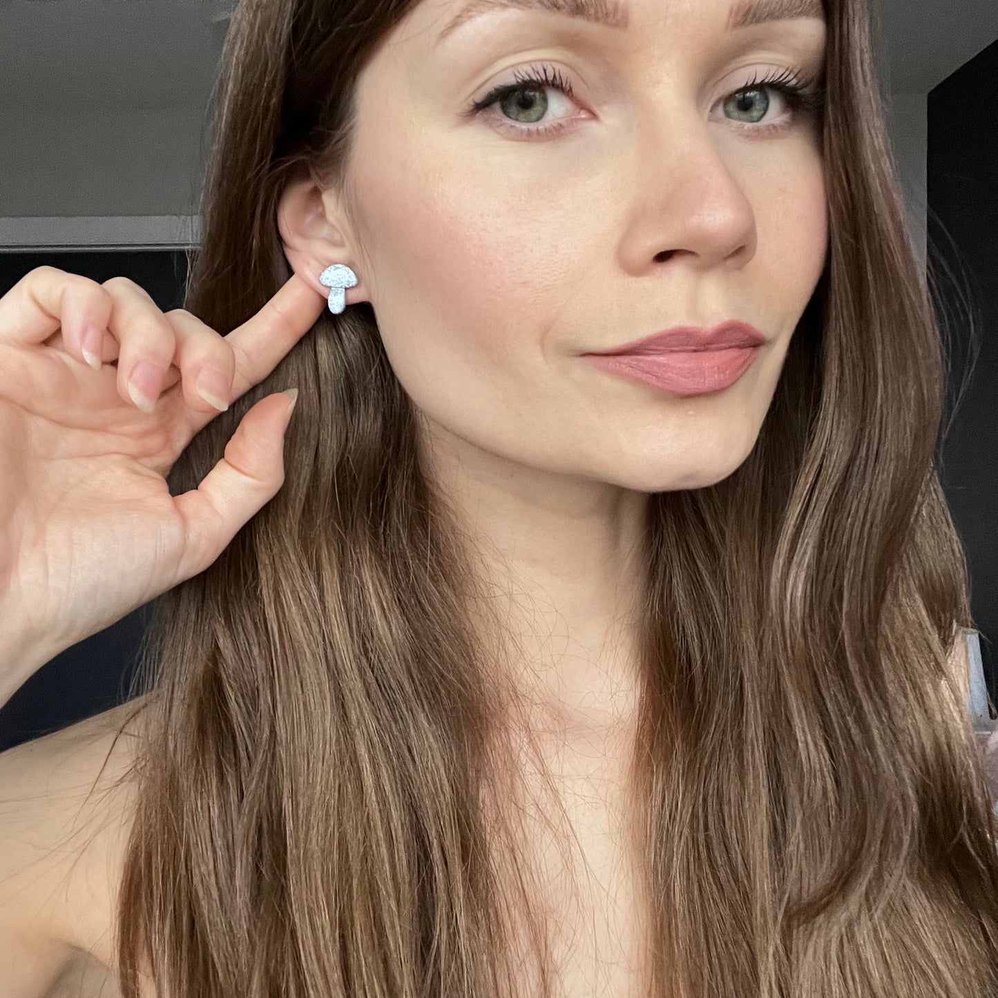 Mushroom Studs • Unicorn