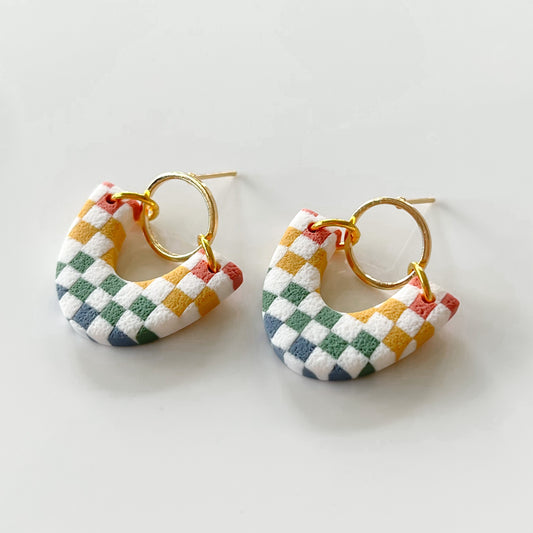 Raven • Rainbow Checks