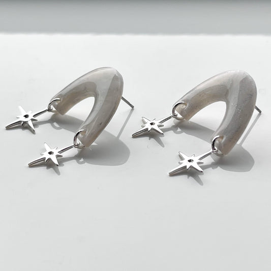 Micro Leo • Sparkle • Creamy Neutral Marble