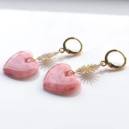 Bursting Hearts • Rose Quartz