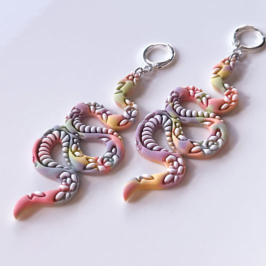 Floral Snakes • Tie Dye