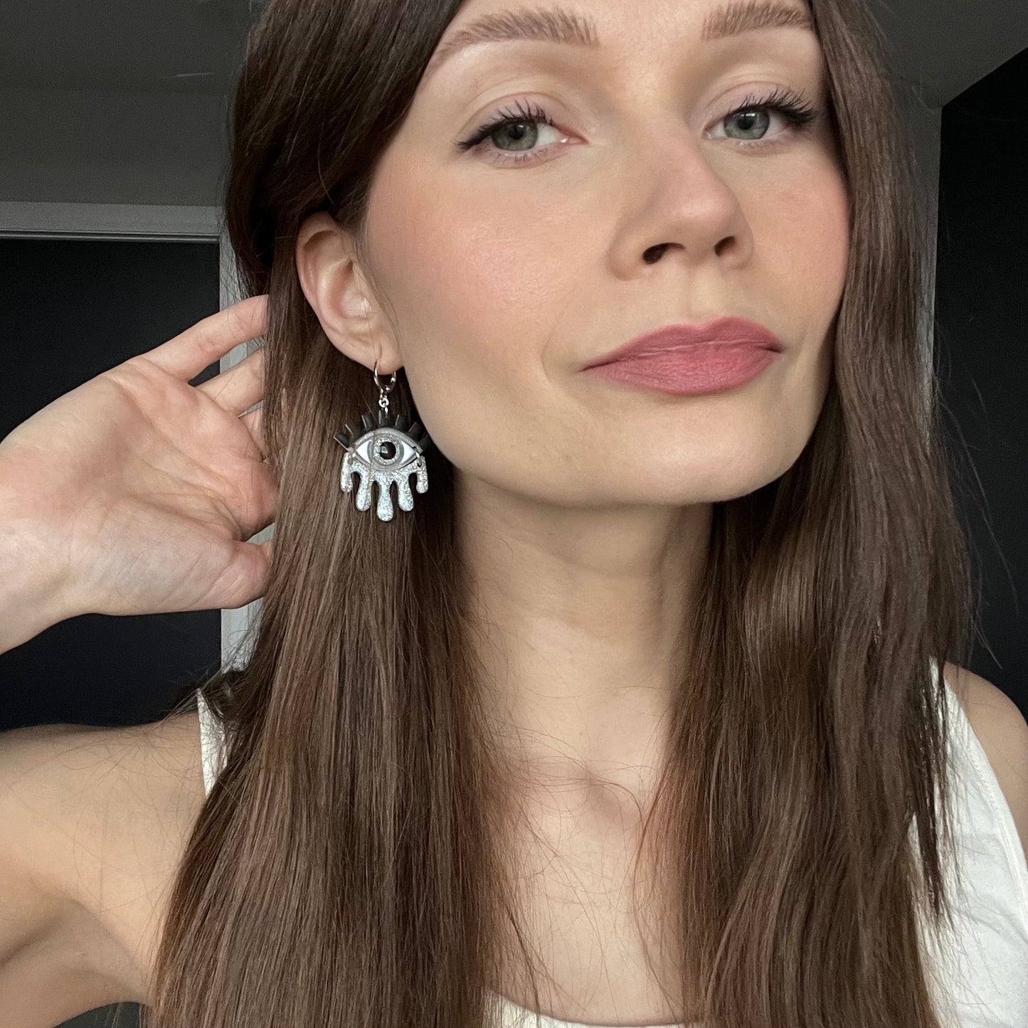 Natalie • Holo-Glitter + Grey