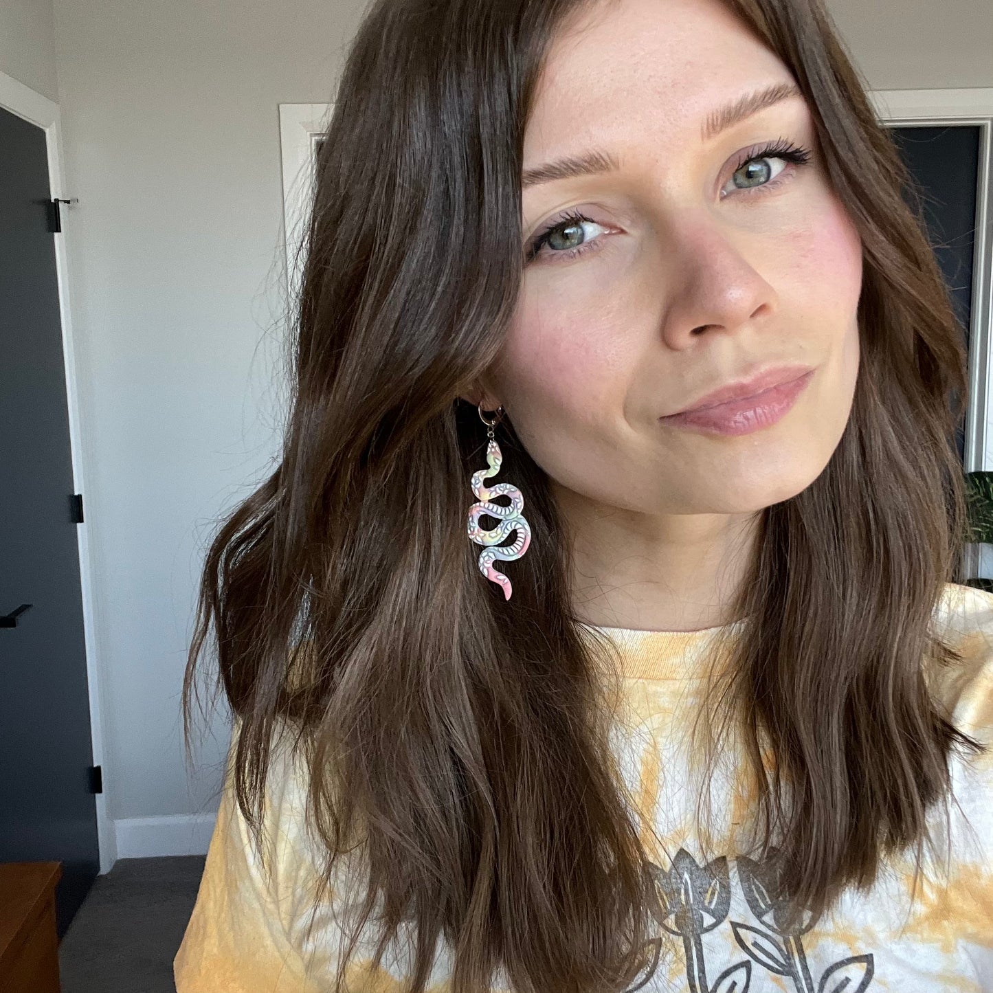 Floral Snakes • Tie Dye