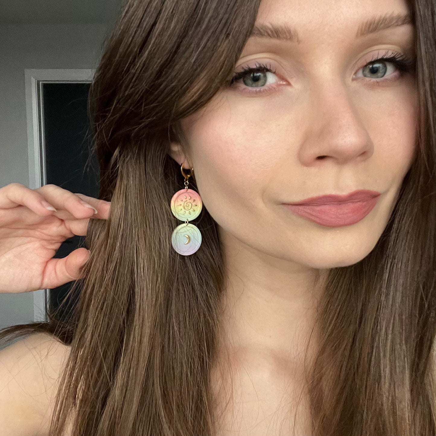 Sun & Moon Medallions • Double Rainbow