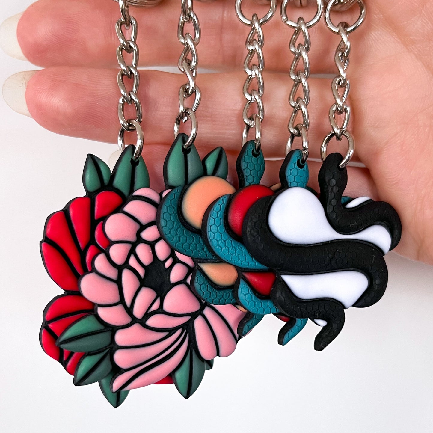 Snake Hearts • Keychains