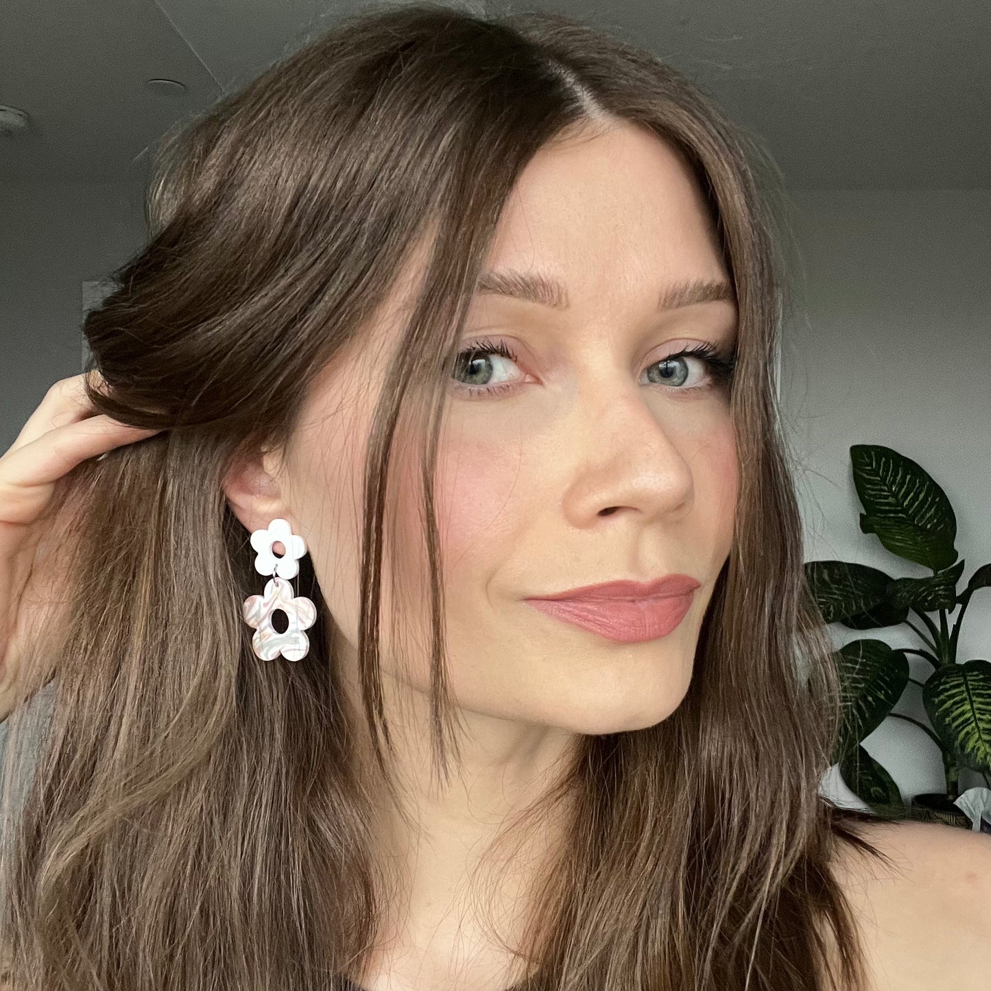 Double Flower (LG) • Pastel Swirl