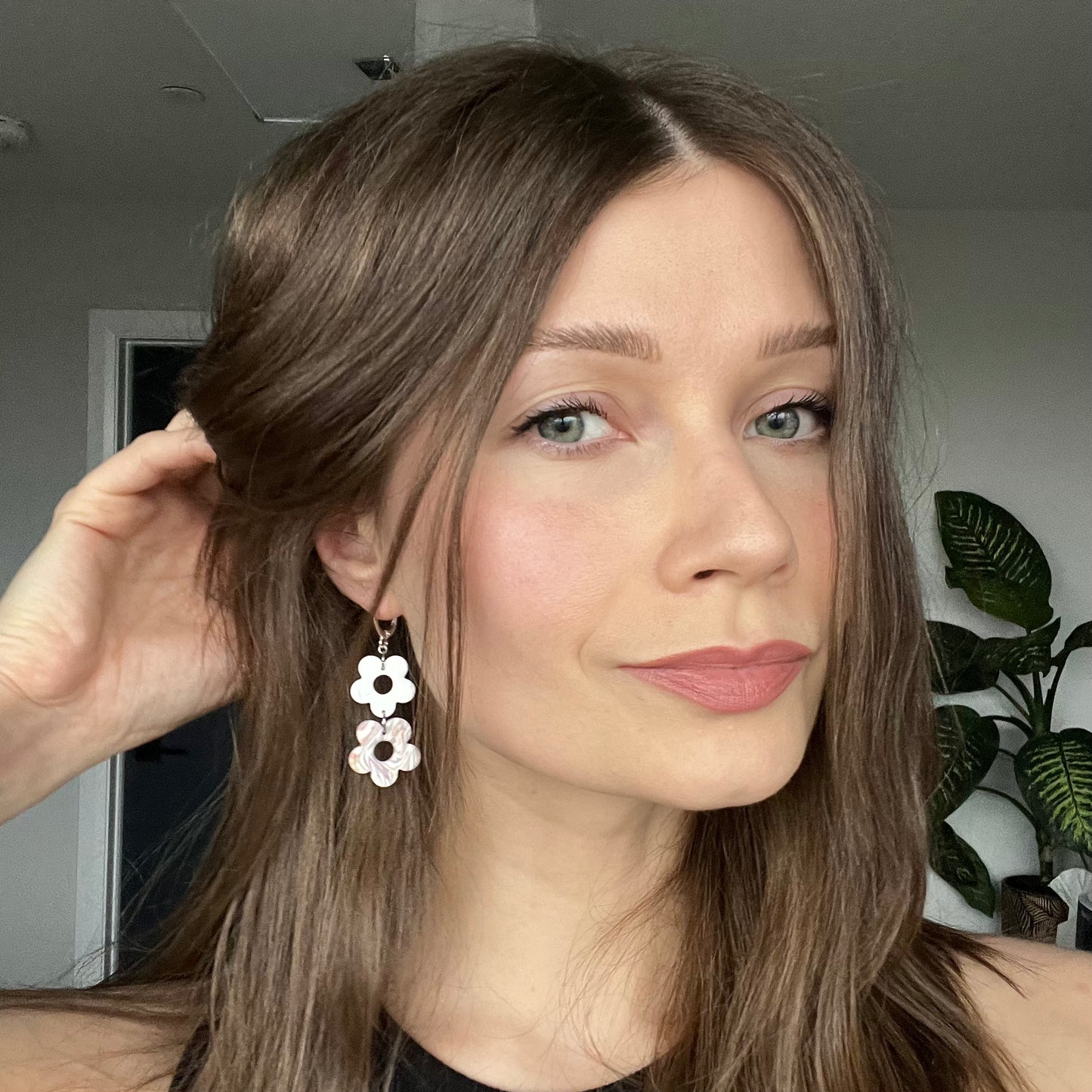 Double Flower (SM) • Pastel Swirl