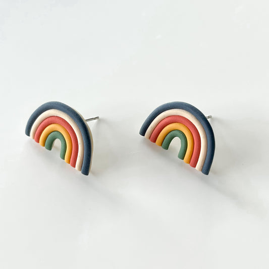 Micro Rainbow Studs