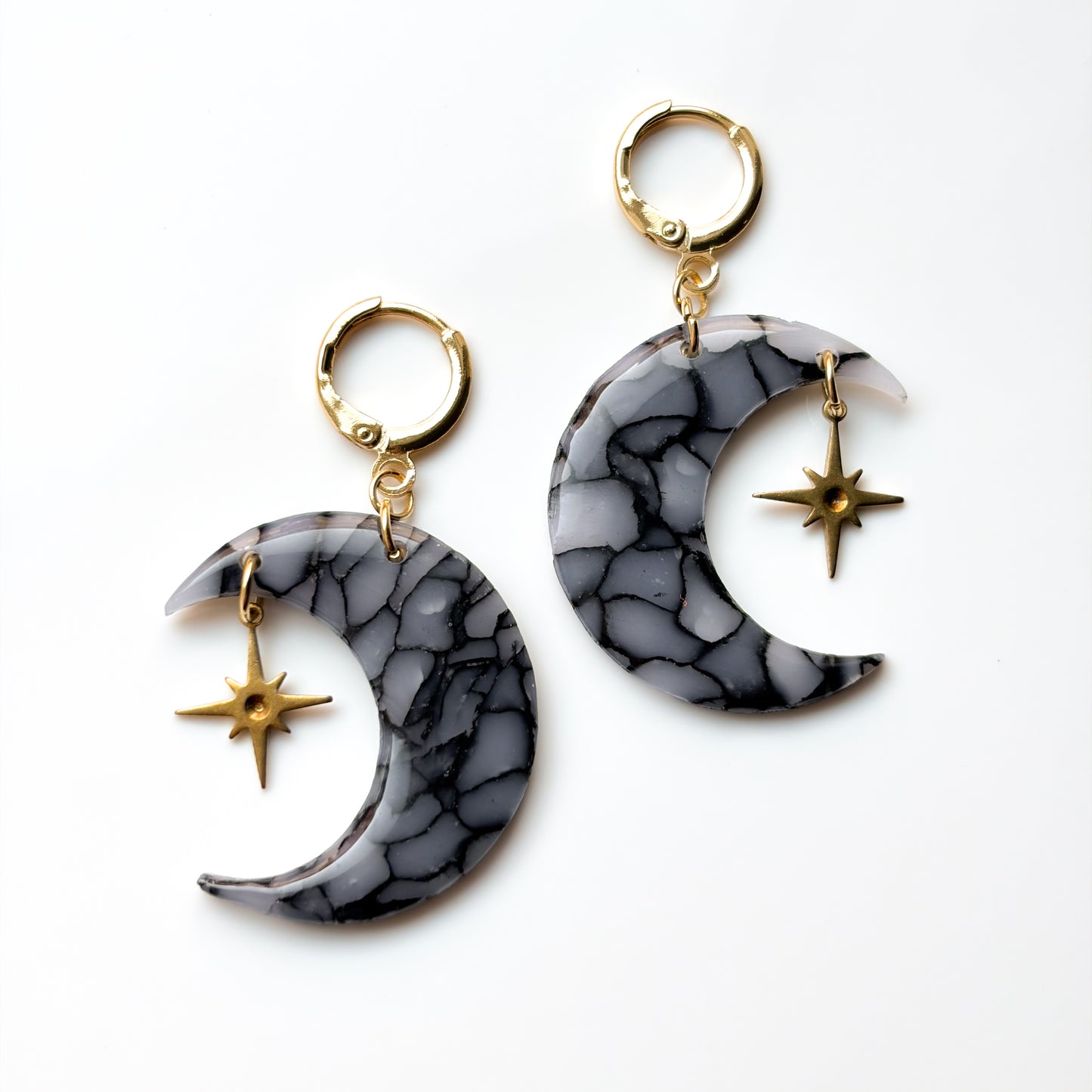 Moons (lg) • Spooky Marble • Sparkle